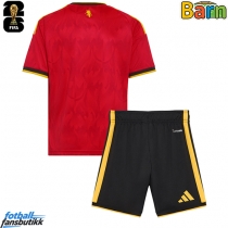 Belgia Hjemmedraktsett Barn VM 2026 Kortermet (+ Korte bukser)